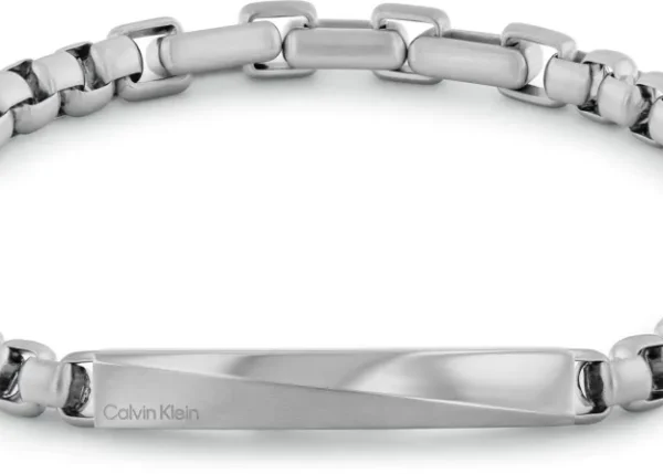 Bransoletka męska Calvin Klein Iconic ID 35100056 stal srebrna