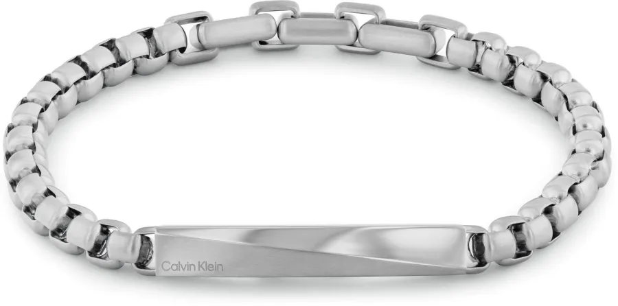 Bransoletka męska Calvin Klein Iconic ID 35100056 stal srebrna