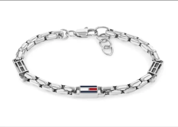 Bransoletka męska Tommy Hilfiger 2790674 ze stali szlachetnej w kolorze srebrnym