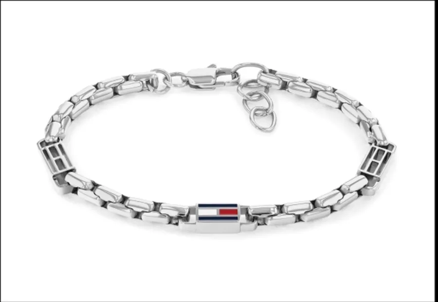Bransoletka męska Tommy Hilfiger 2790674 ze stali szlachetnej w kolorze srebrnym