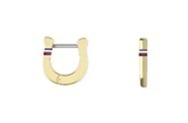 Kolczyki damskie Tommy Hilfiger 2781086 stal złota