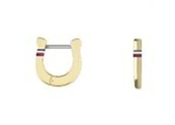 Kolczyki damskie Tommy Hilfiger 2781086 stal złota