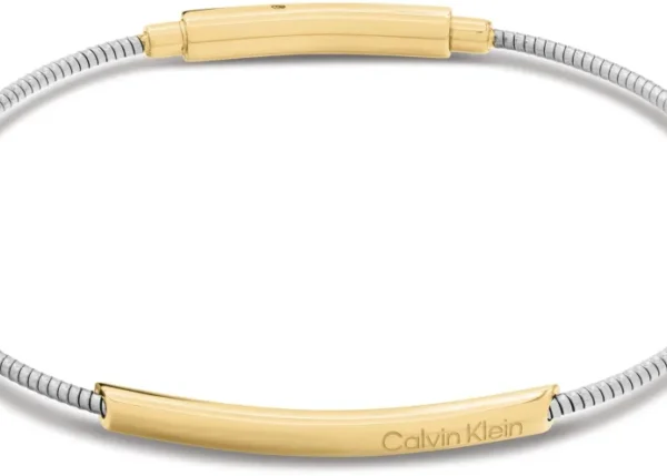 Bransoletka damska Calvin Klein CK Structured 35000986 stal złoto-srebrna