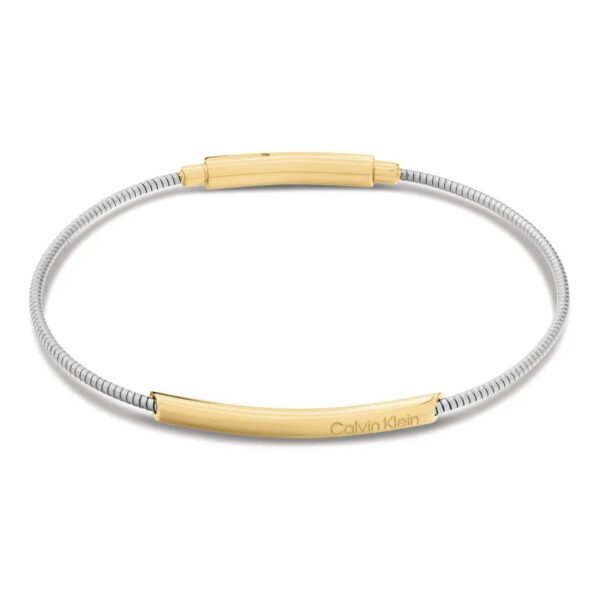 Bransoletka damska Calvin Klein CK Structured 35000986 stal złoto-srebrna