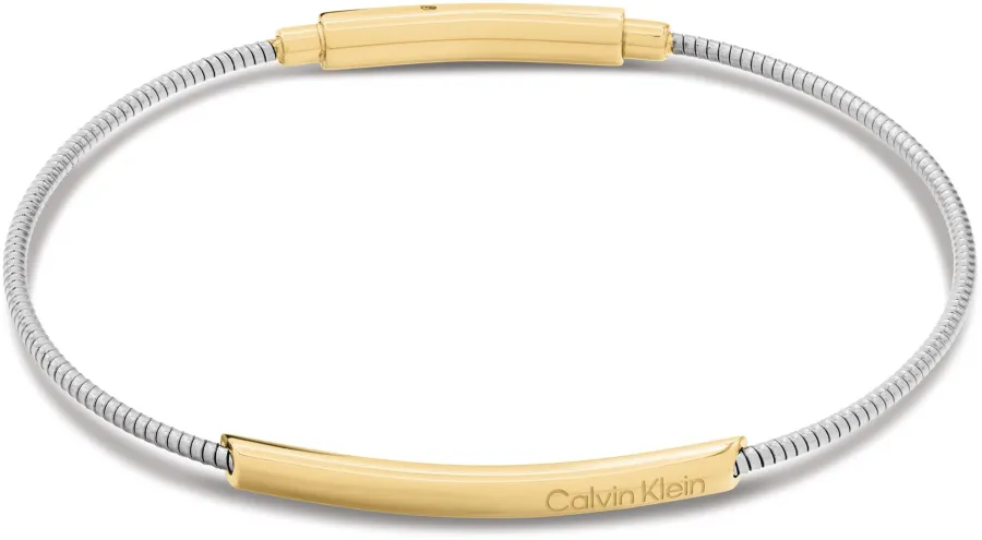 Bransoletka damska Calvin Klein CK Structured 35000986 stal złoto-srebrna