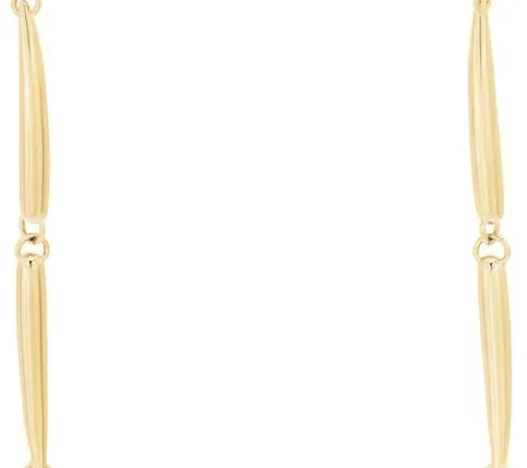 Kolczyki damskie Calvin Klein Elongated Drops 35000995 stal złota