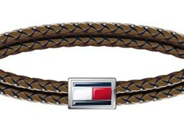 Bransoletka męska Tommy Hilfiger 2790754 skóra brązowa