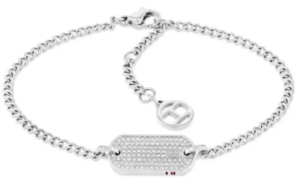 Bransoletka damska Tommy Hilfiger 2780863 stal srebrna z kryształami
