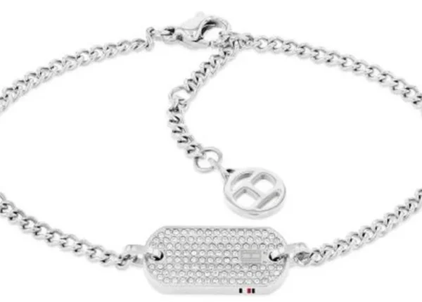 Bransoletka damska Tommy Hilfiger 2780863 stal srebrna z kryształami
