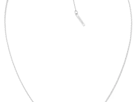 Naszyjnik damski Calvin Klein Fluid Forms 35001015 stal srebrna
