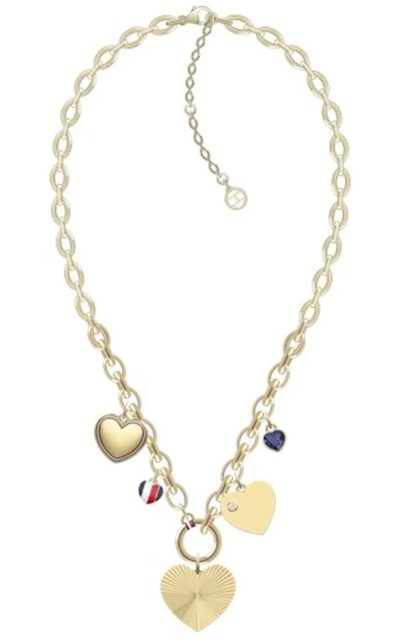 Naszyjnik damski Tommy Hilfiger 2781065 stal złota