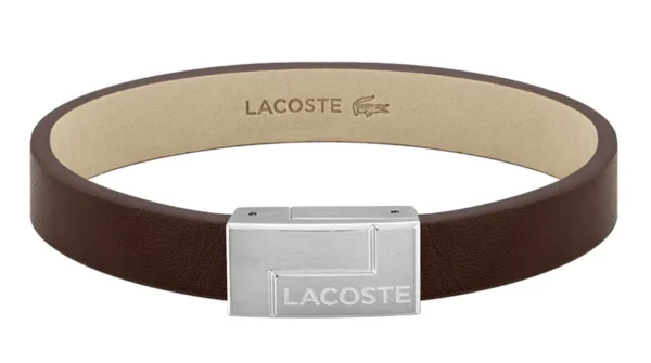Bransoletka Lacoste Traveler 2040071 brązowa