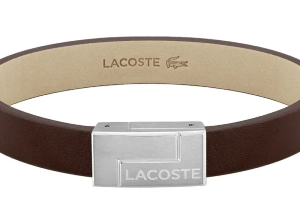 Bransoletka Lacoste Traveler 2040071 brązowa