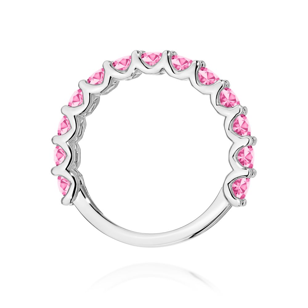 Pierścionek z brylantami 1,69 ct, białe złoto 585