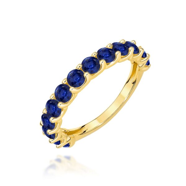 Pierścionek z brylantami 1,95 ct, żółte złoto 585
