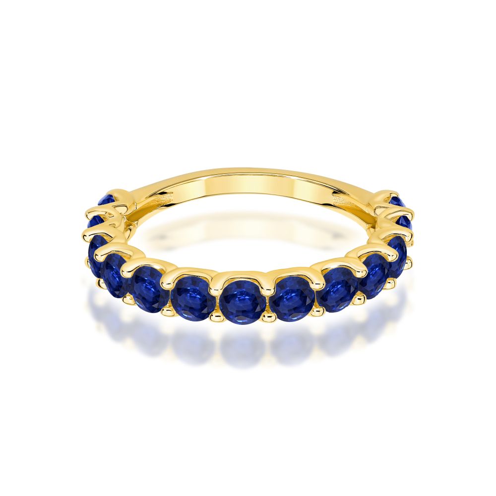 Pierścionek z brylantami 1,95 ct, żółte złoto 585