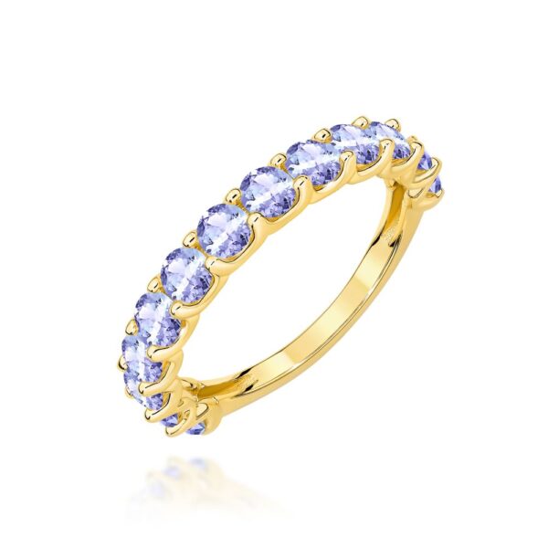 Pierścionek z brylantami 1,95 ct, żółte złoto 585