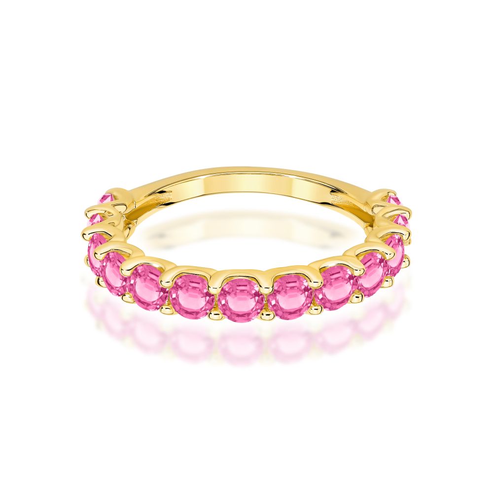 Pierścionek z brylantami 1,69 ct, żółte złoto 585
