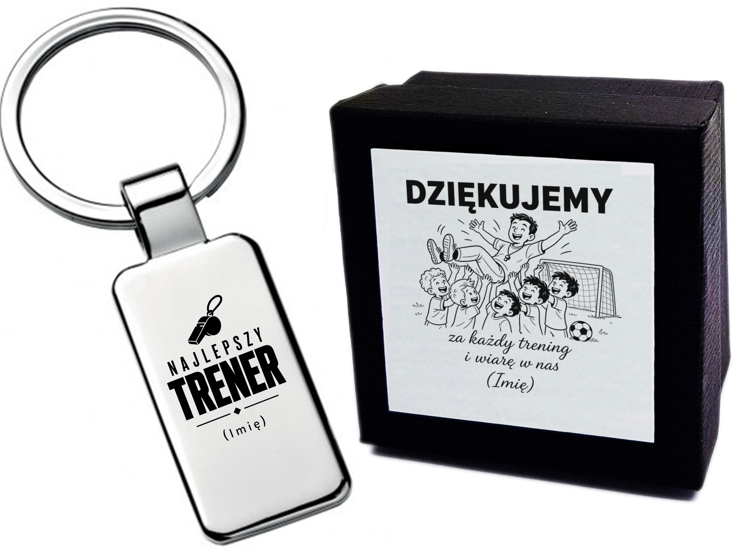 Brelok z grawerem Najlepszy Trener – prezent dla profesjonalisty
