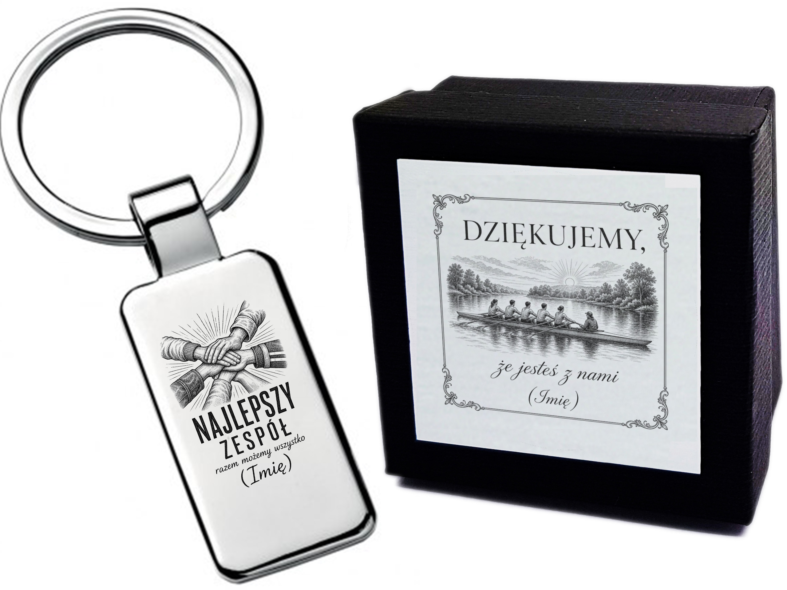 Brelok z grawerem Najlepszy Zespół razem możemy wszystko