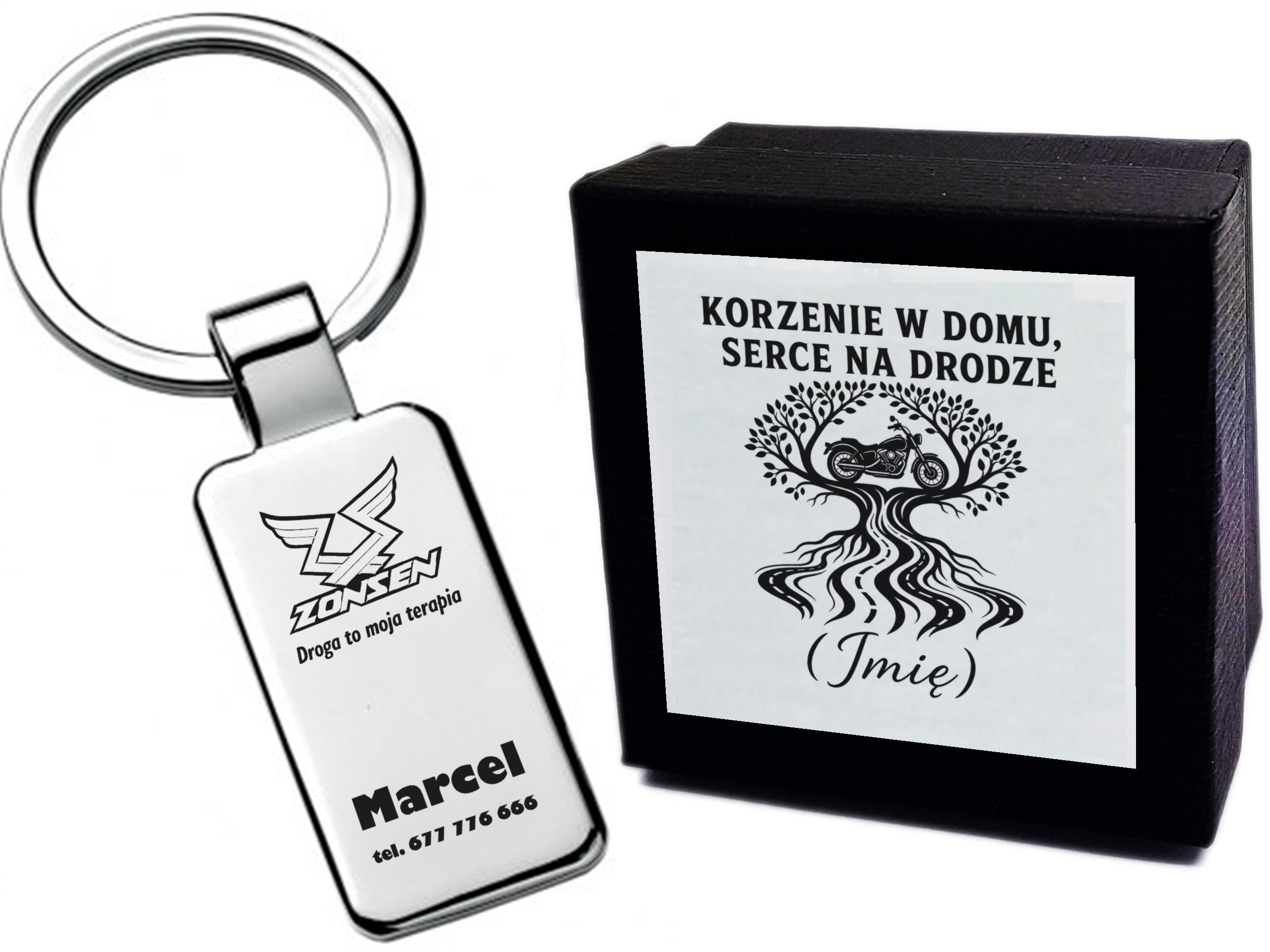Brelok z grawerem Zongshen – Droga to moja terapia