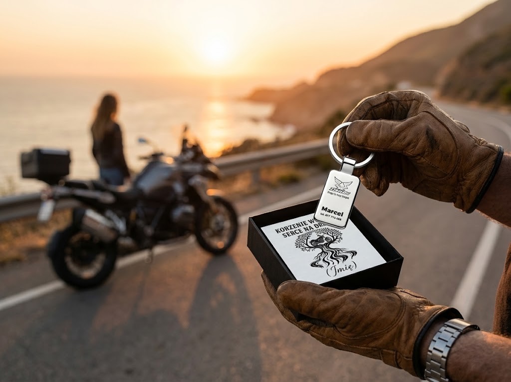 Brelok z grawerem Zongshen – prezent dla motocyklisty
