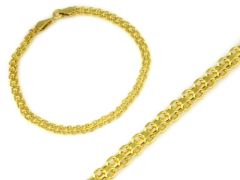 Bransoletka złota bismark 3.2mm próba 585 – złoto próby 585 | Infinnity