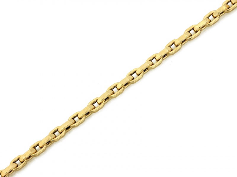 Bransoletka złota męska gruby łańcuch 5.6mm próba 585 – złoto próby 585 | Infinnity