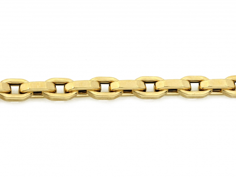 Bransoletka złota męska gruby łańcuch 5.6mm próba 585 – złoto próby 585 | Infinnity