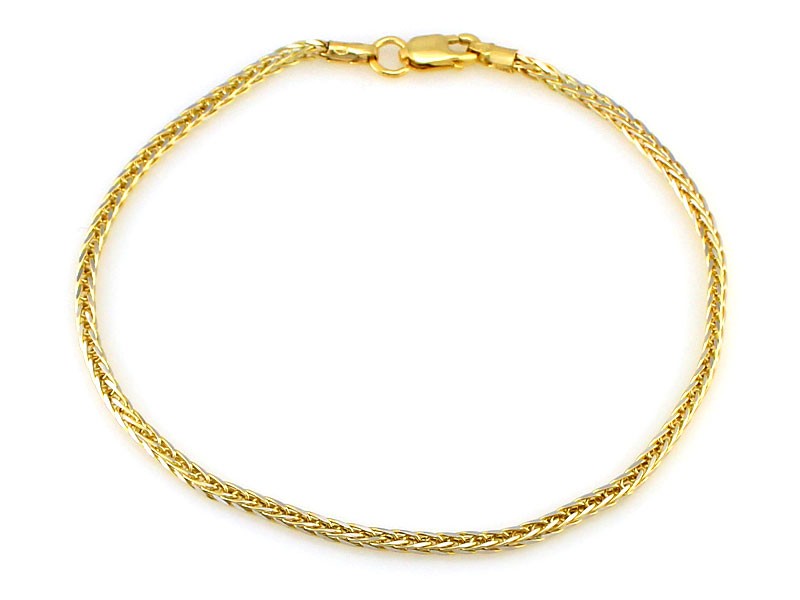 Bransoletka złota lisi ogon 1.5mm próba 375 – złoto próby 375, 1,66 g | Infinnity