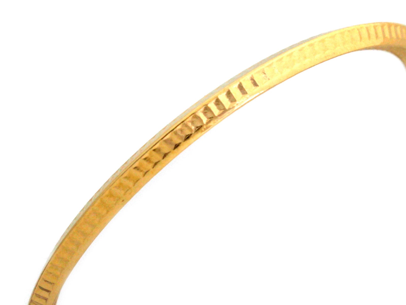 Kolczyki złote zdobione koła grube 50mm próba 585 – złoto próby 585, 4,35 g | Infinnity