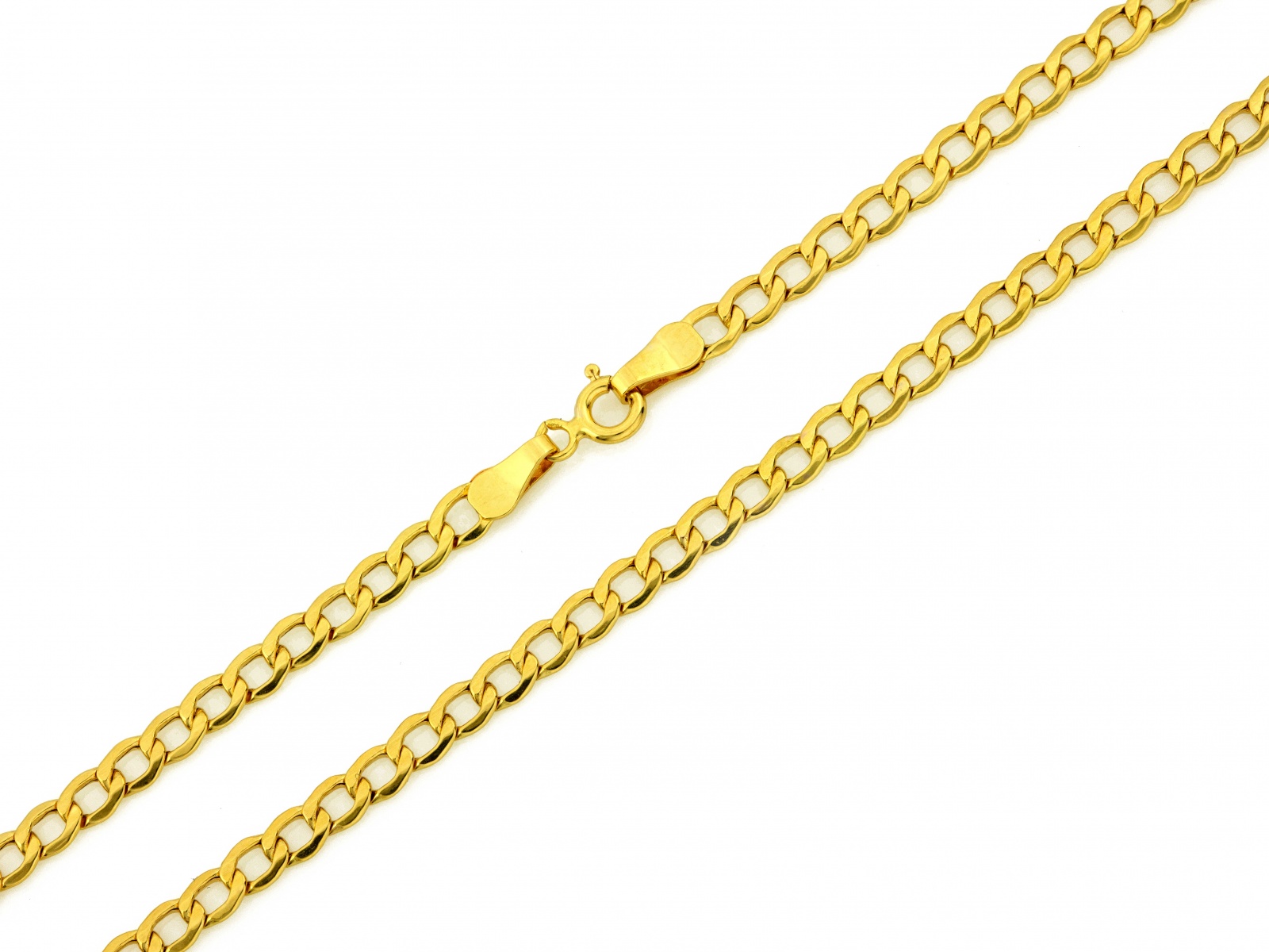 Łańcuszek złoty pancerka 4mm próba 585 – złoto próby 585 | Infinnity