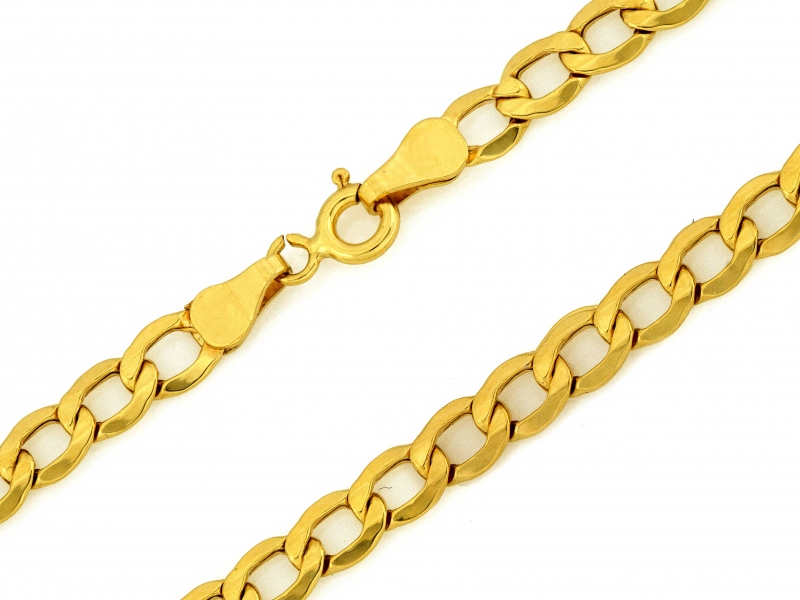 Łańcuszek złoty pancerka 4.6mm próba 585 – złoto próby 585 | Infinnity