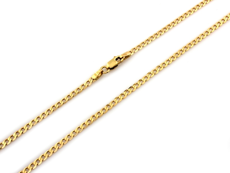 Łańcuszek pancerka złoty 2.4mm próba 585 – złoto próby 585 | Infinnity