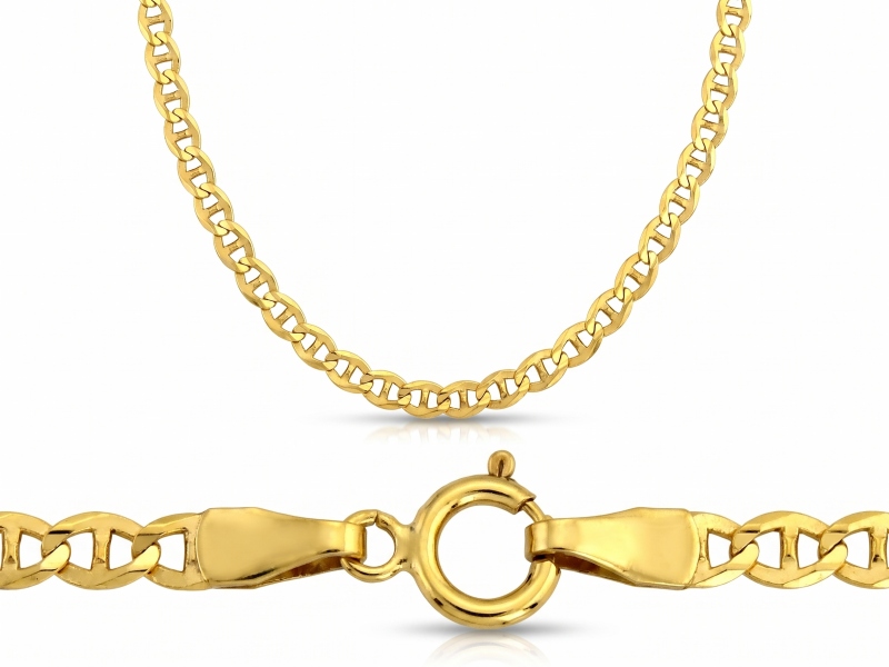 Łańcuszek złoty splot Marina 1.8mm próba 375 – złoto próby 375 | Infinnity