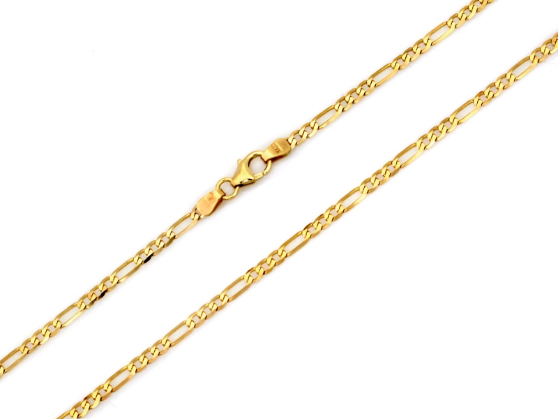 Łańcuszek złoty figaro 4.6mm próba 585 – złoto próby 585, 14,76 g | Infinnity
