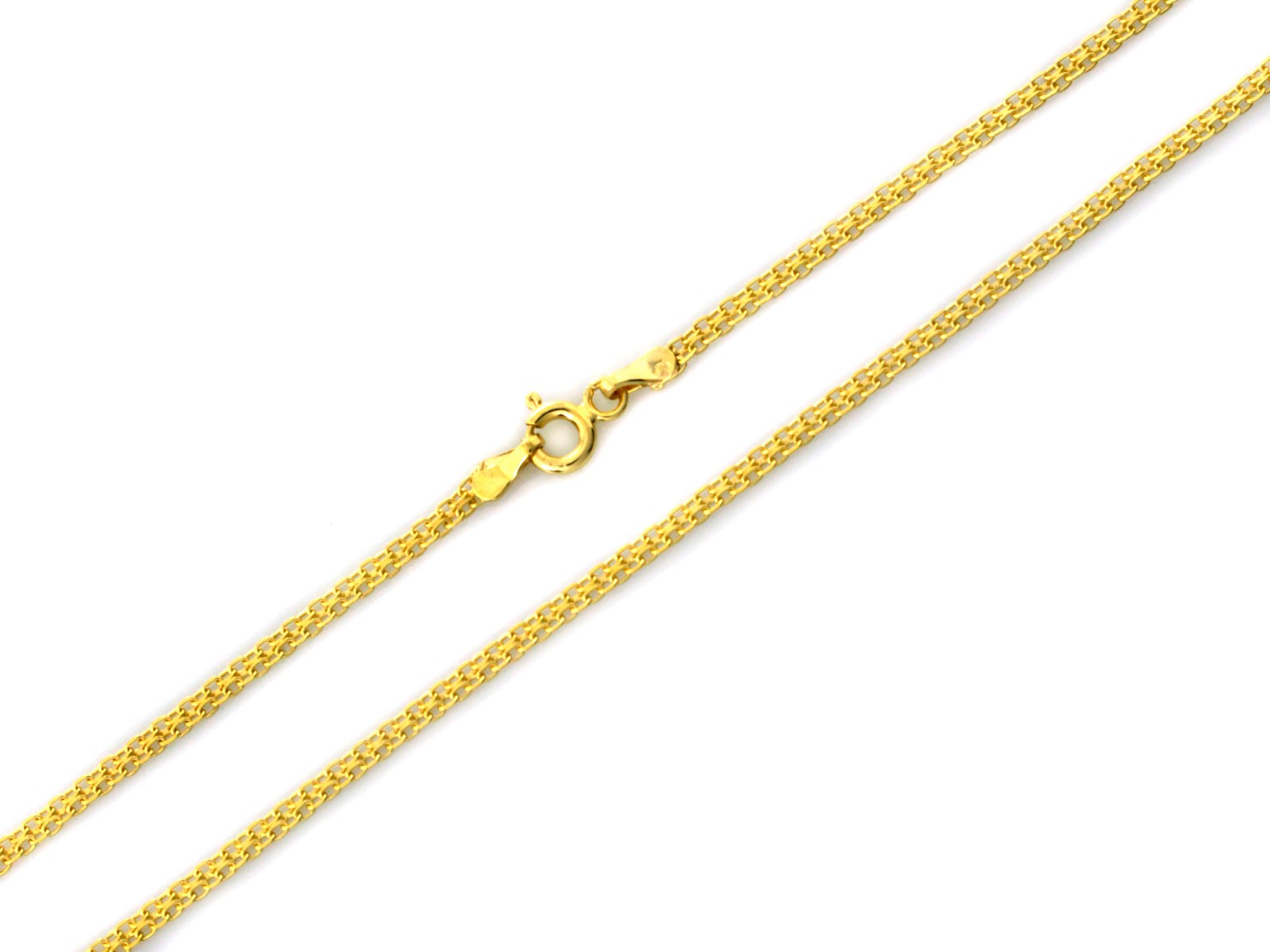Złoty łańcuszek bismark 2.3mm próba 585 – złoto próby 585 | Infinnity