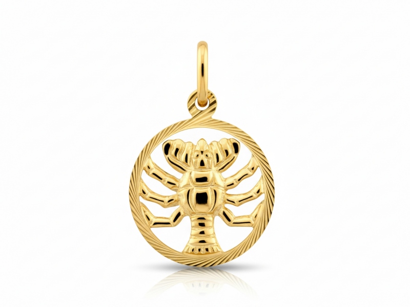 Zawieszka złota Rak zodiak próba 585 – złoto próby 585 | Infinnity
