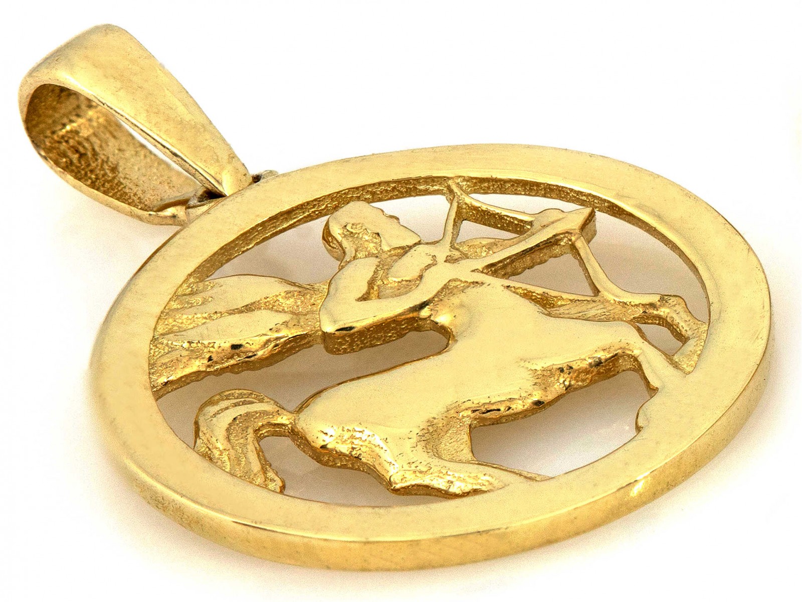 Strzelec zodiak zawieszka złota wisiorek próba 375 – złoto próby 375, 0,90 g | Infinnity