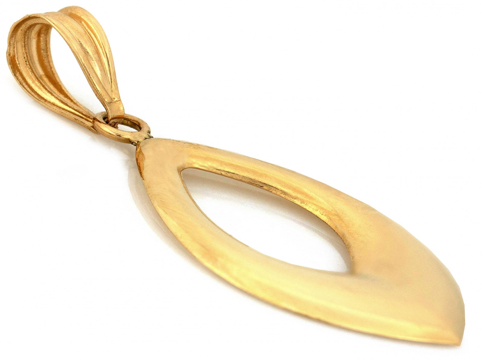 Zawieszka złota błyszcząca sztywna elegancka próba 585 – złoto próby 585 | Infinnity